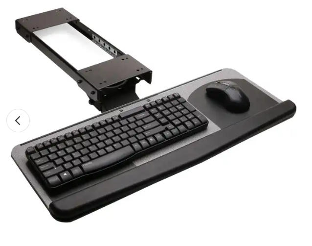 Soporte para teclado y mouse, ajustable