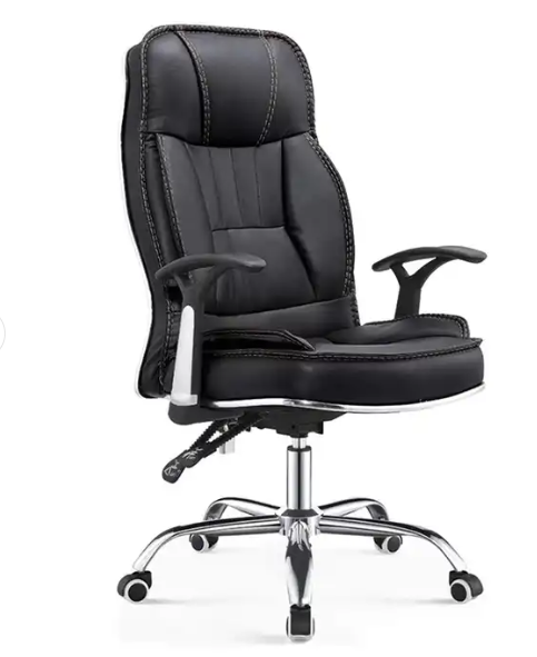 Silla de oficina ejecutiva de cuero